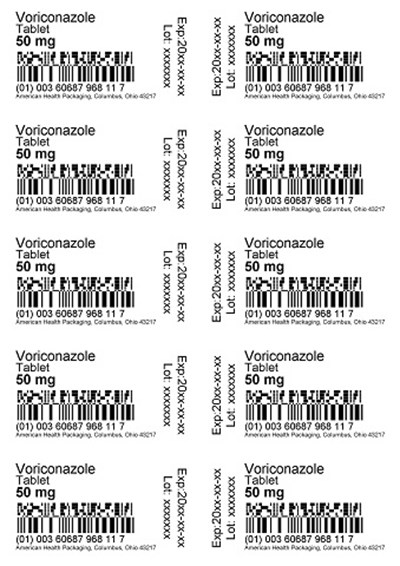 50 mg Voriconazole Tablet Blister.jpg (50 mg Voriconazole Tablet Blister)